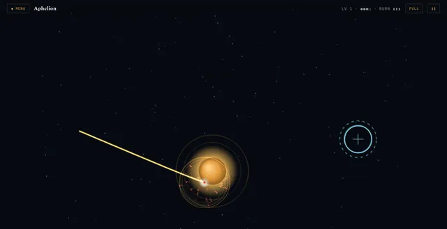 Aphelion: slinging a shot around a sun